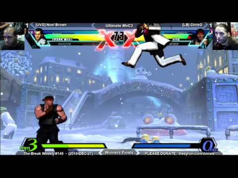 The Break #140 - uMvC3 WF - [UVG] Noel Brown VS [LB] ChrisG