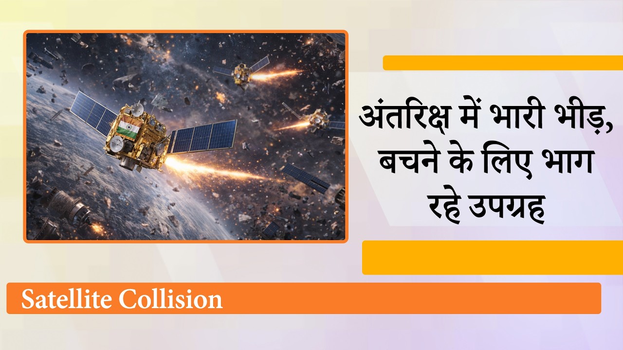 Indian Satellites खुद को बचाने के लिए लगातार दिशा बदलने को मजबूर, धरती के बाद अब आसमान में टकराव!