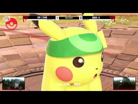 ESAM (Pikachu, Mii Brawler) vs Omar (Hero) - Ultimate Singles Pools - MAJOR UPSET