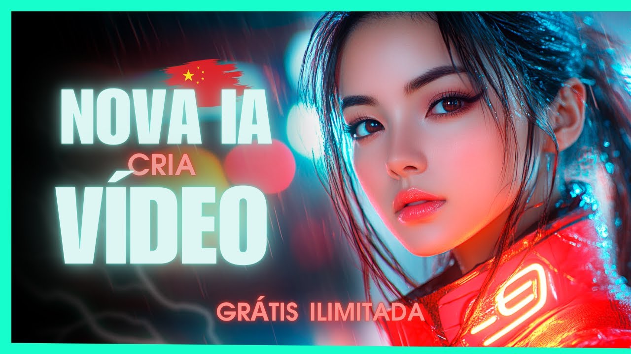 NOVA IA CHINESA PARA CRIAR VÍDEOS, GRÁTIS E ILIMITADA!!