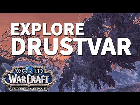 Crimson Forest WoW BfA Explore Drustvar