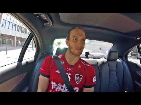 HSC-Spielertaxi 2018/19 mit Captain Tim Aufdenblatten