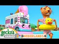 Noodplan Voor De Ijscowagen Gecko S Garage Nederlands Vrachtwagen Cartoons Voor Kinderen