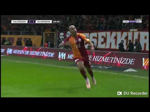 Goal Feghouli Galatasaray 2-1 Sivasspor