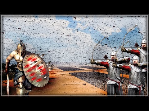 Massive ARROWS Rain vs Legion Of Spartans- Ultra Epic Battle Simulator 2