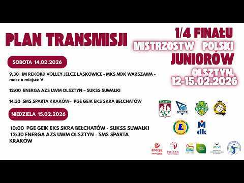 SMS SPARTA KRAKÓW - PGE GEiK EKS SKRA BEŁCHATÓW