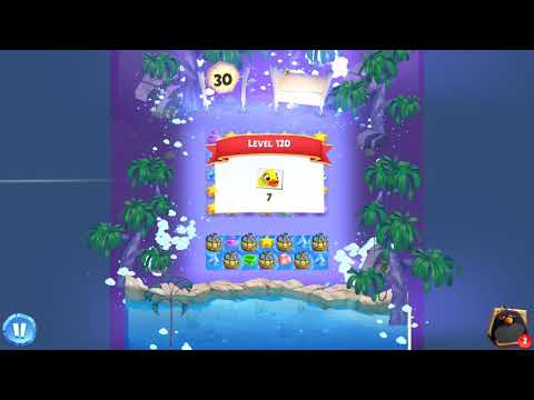 Angry Birds Match. Level 120. No Boosters. Android. Gameplay