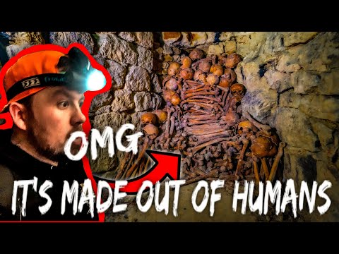 WARNING Scariest underground experience yet!! (HUMAN BONES EVERYWHERE)
