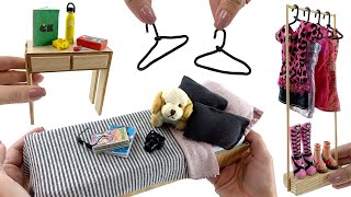 3 Miniaturas fáceis de fazer para um Quarto de Adolescente - DIY HACKS para Boneca Barbie