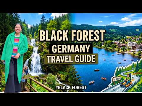 How I explored Black Forest Germany | Triberg Waterfall,Titisee, Schluchsee,  Sommerrodelbahn Gutach