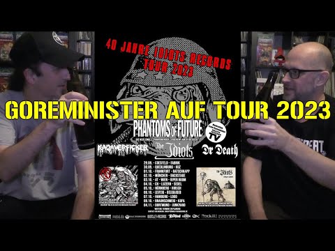 Goreminister auf Tour mit den Kadaverfickern (feat. @IdiotsRecords, Phantoms OF Future & Dr. Death)