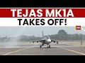 Tejas Mk1A Receives Water Cannon Salute After First Flight In Nashik India Today News