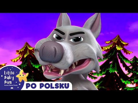 3 małe świnki i groźny wilk | Little Baby Bum po polsku | Piosenki i rymowanki dla dzieci