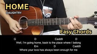 Home - Daughtry | Guitar Tutorial | Guitar Chords
