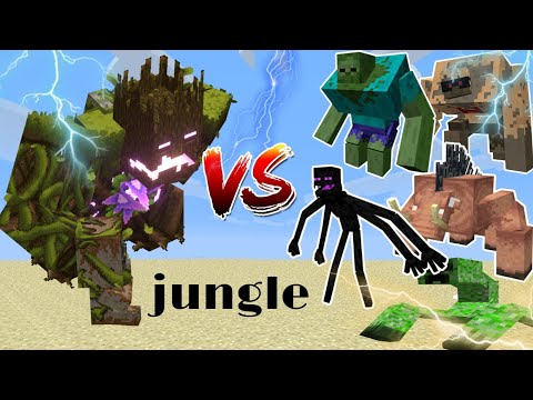 Jungle Abomination vs All Mutant mobs