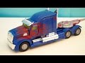 TRANSFORMERS 4 OPTIMUS PRIME LEADER CLASS AGE OF EXTINCTION VIDEO TOY REVIEW