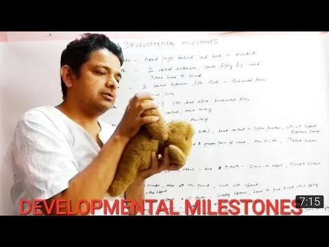 Important Developmental Milestones In Paediatrics