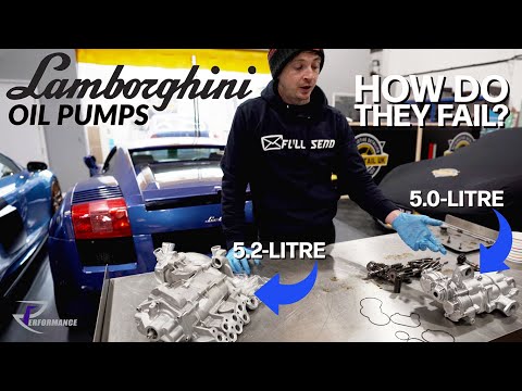 Lamborghini V10 oil pump failures – differences between 5.0 & 5.2