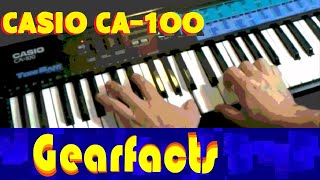 Video thumbnail for The Casio CA-100 sounds just amazing! by Gearfacts