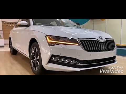 SKODA SUPERB IN WHITE COLOR 2021 #subscribe