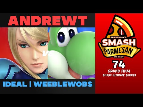 AndrewT vs Ideal  Weeblewobs - Smash Ultimate Singles Grand Final Smash Parmesan 74 - Zero Suit Samu