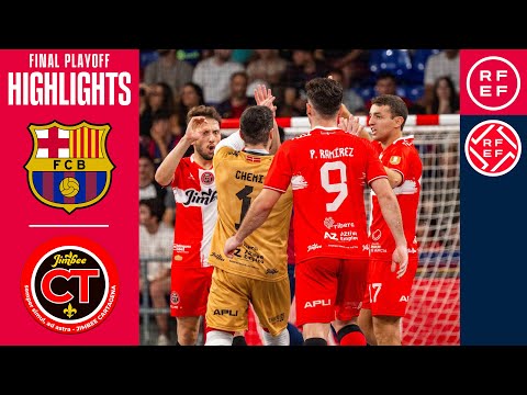 Resumen #PrimeraDivisiónFS Barça 2-3 Jimbee Cartagena Costa Cálida | Final playoff -2º partido