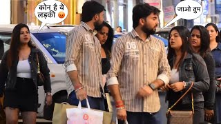 Download lagu Somesh mila लड़की के साथ 😭 ये मेरा boyfriend है tum jao ❤️‍🩹| crazy sana khan |  mp3
