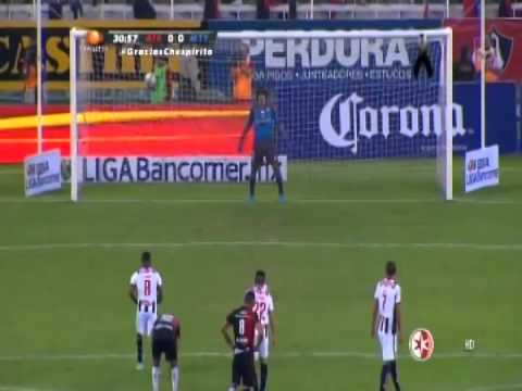 GOL de Monterrey. Dorlan Pabón / Atlas 0 - 1 Monterrey