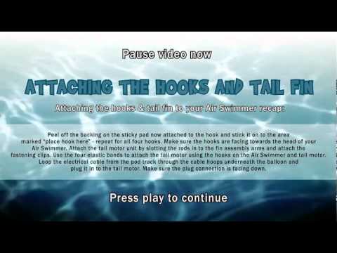 Air Swimmers - Guía de ensamble Pez payaso