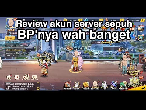 Review akun server sepuh One puch man the strongest