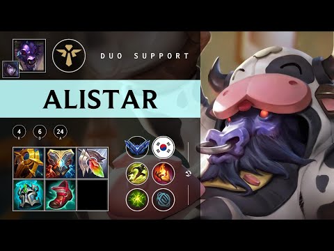 Alistar Support vs Blitzcrank - KR Diamond Patch 25.22