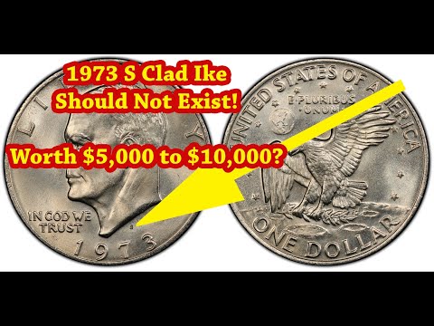 CLAD 1973 S Business Strike Eisenhower Dollar Worth $5,000?