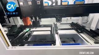 Inline full auto PCB router/v-cut cutting machine