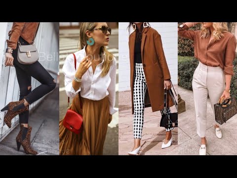 OUTFITS OTOÑO INVIERNO •2022 COLORES DE MODA PARA MUJER LOOKS EN TENDENCIA OTOÑO INVIERNO 2022