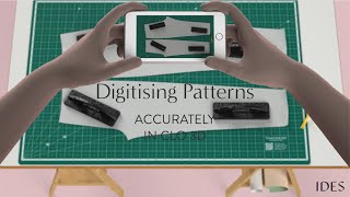How To Digitise Paper Sewing Patterns With A Phone, Accurately Using Photoshop and CLO 3D