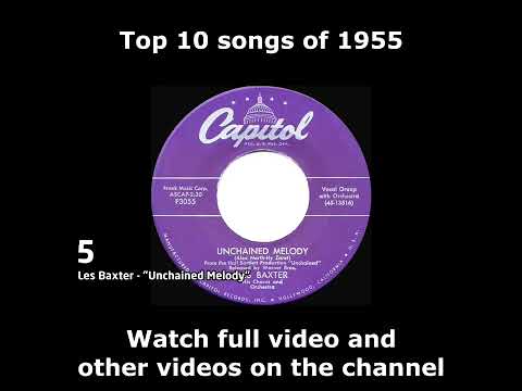 Top 10 songs of 1955