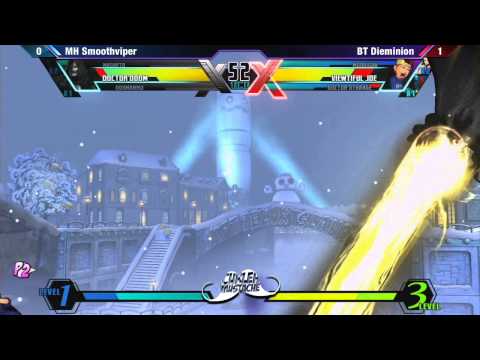UMVC3 MH Smoothviper vs BT Dieminion - Curleh Mustache 5