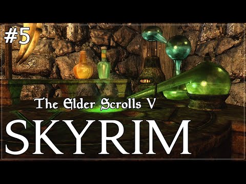 Becoming an Alchemist | Skyrim AE 100% Playthrough (Legendary/Survival)