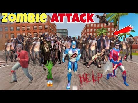 Rope Hero Vice Town (rope hero with bq laser gun) tank and robot destroy -Android Gameplay HD #rope 