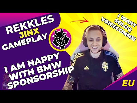 G2 Rekkles Talks - I Am Fortunate With BMW Sponsor!😊 I Would Love Voicecomms In SoloQ!👌