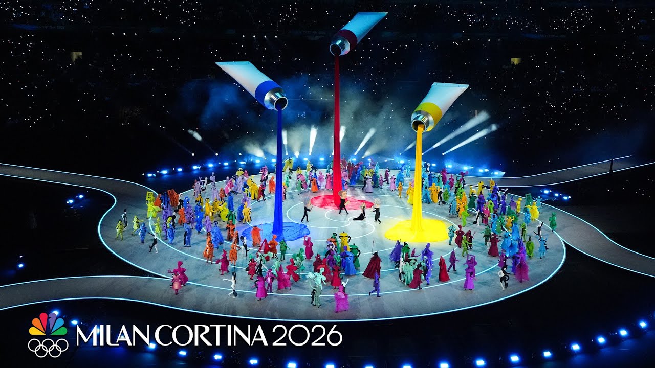 Opening Ceremony's Fantasia segment showcases Italian creativity | Winter Olympics 2026 | NBC Sports