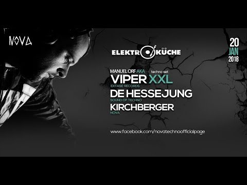20 01 2018 Manuel Orf aka Viper XXL @ Nova Elektroküche Köln Videoset