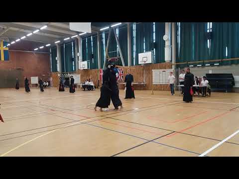 Stockholm Kendo Open 2018 - bigginer match