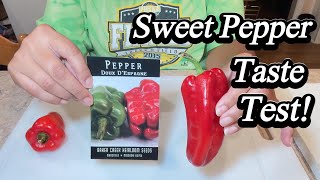 Is THIS Sweet Pepper the BEST Tasting One?