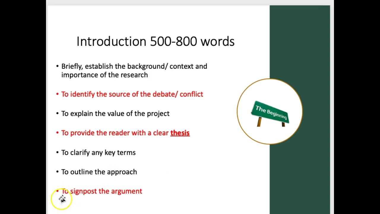 EPQ: Structuring Your Written Report
