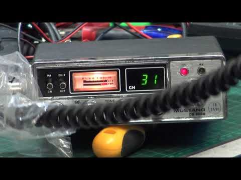 Mustang CB2000 CB27/81 CB radio UK FM - On The Air test