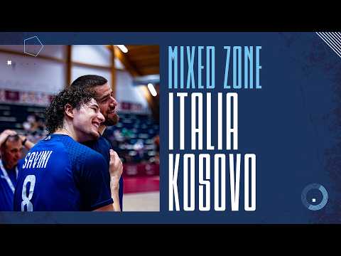 Play #azzurridentro | MIXED ZONE 🇮🇹x🇽🇰 | Hanning e Bulzamini