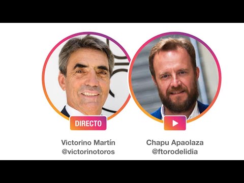 ESPECIAL FUNDACIÓN TORO DE LIDIA. VICTORINO MARTIN VS CHAPU APAOLAZA