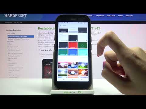 Cómo cambiar el tema del teclado en CAT S42 - configurar el teclado