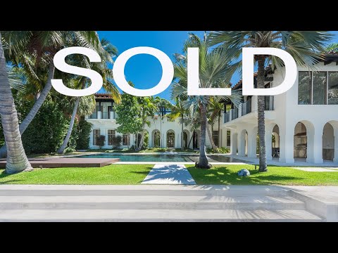 SOLD: $12,135,000 – Waterfront Mansion in Miami Beach Sold by Nelson Gonzalez – 2318 North Bay Road